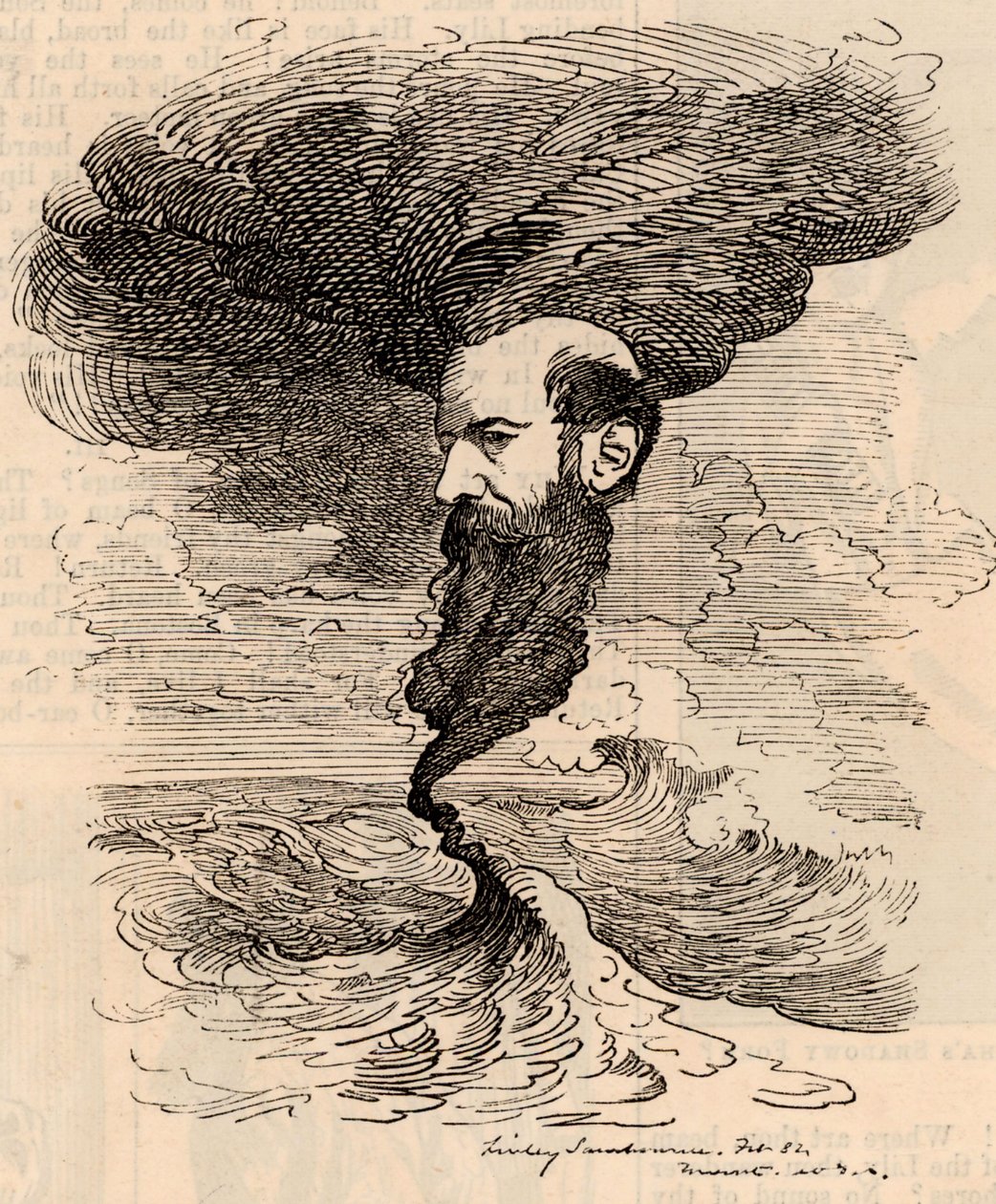 Portrait of Wilfred Lawson by Edward Linley Sambourne