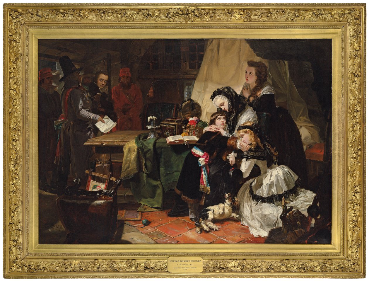 The Last Parting of Marie Antoinette and her Son by Edward Matthew Ward
