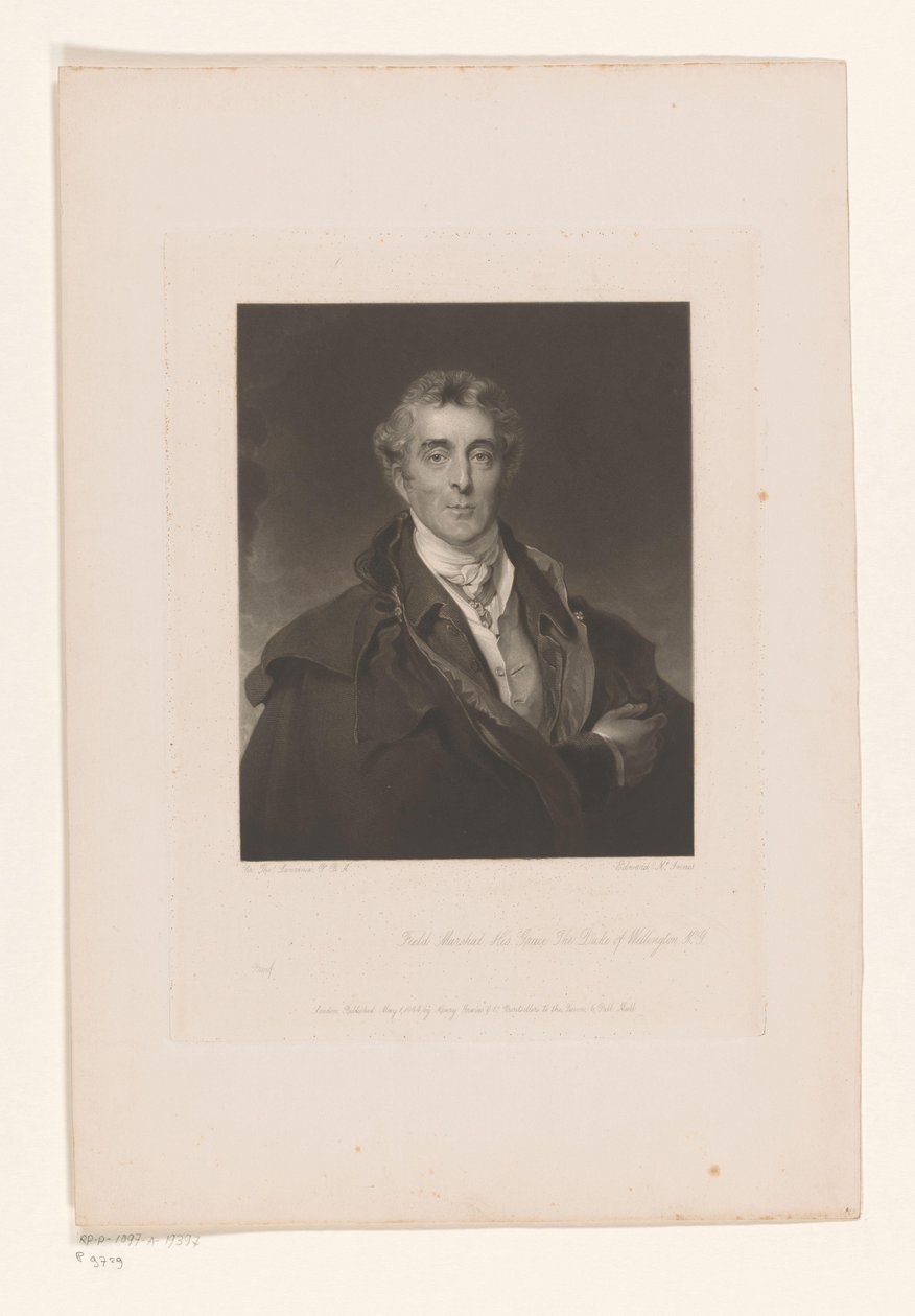 Portrait of Arthur Wellesley, Field Marshal His Grace The Duke of Wellington by Edward McInnes