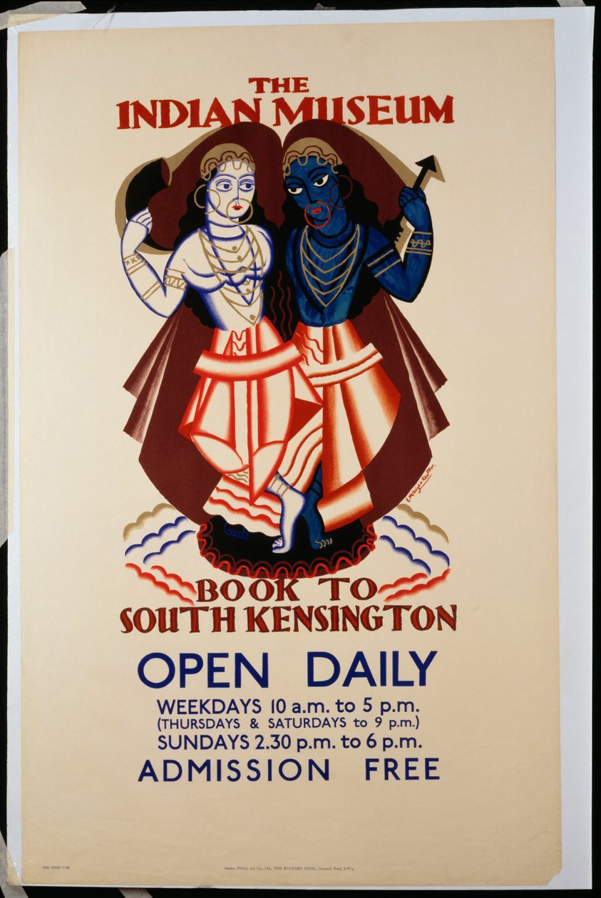 The Indian Museum by Edward McKnight Kauffer