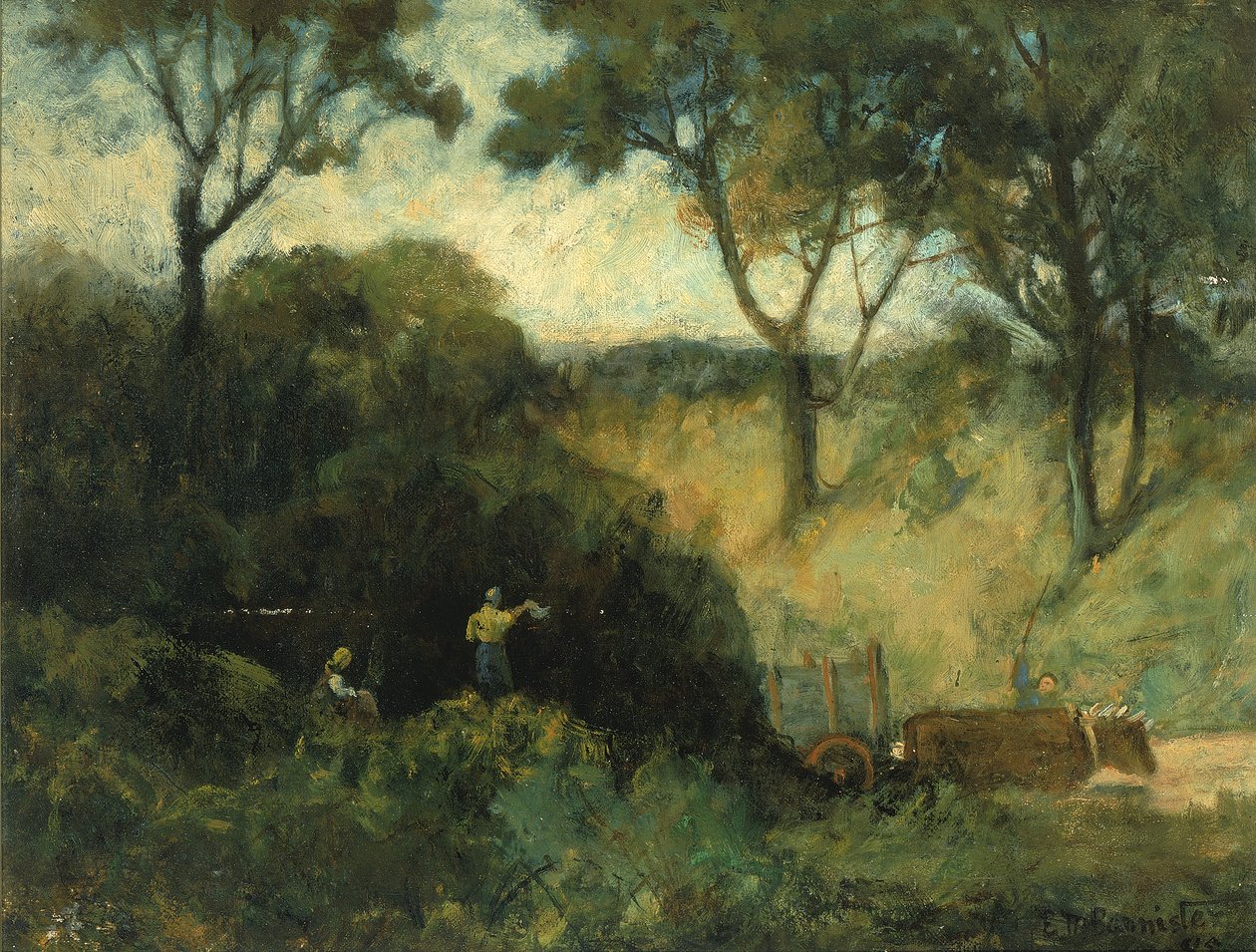 The Salute, 1895 by Edward Mitchell Bannister