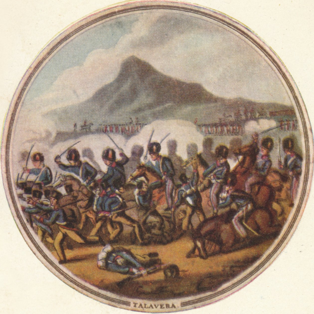 Battle of Talavera, 1815 by Edward Orme