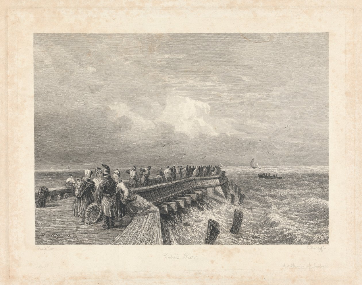 Calais Pier by Edward Radclyffe