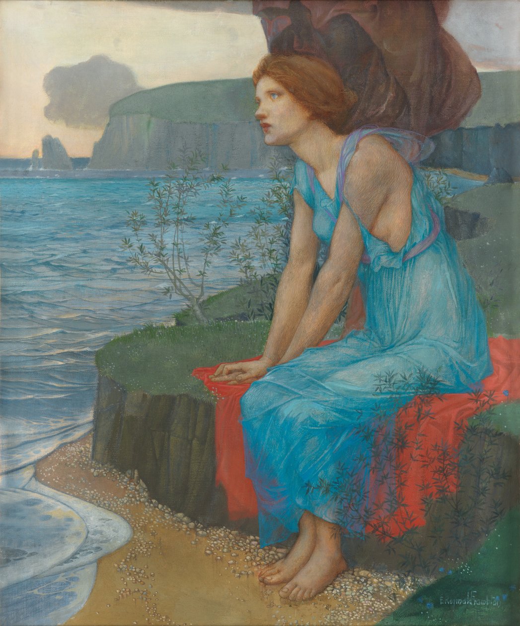 Ariadne on the Isle of Naxos by Edward Reginald Frampton