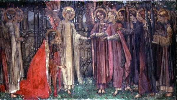 St. Catherine by Edward Reginald Frampton