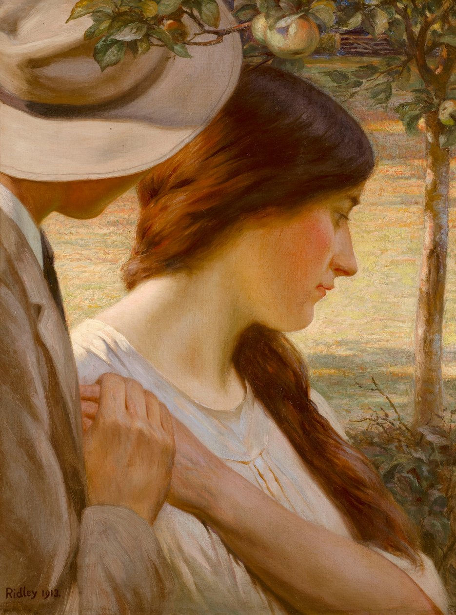A Shadow by Edward Ridley: Highest-quality art reproduction