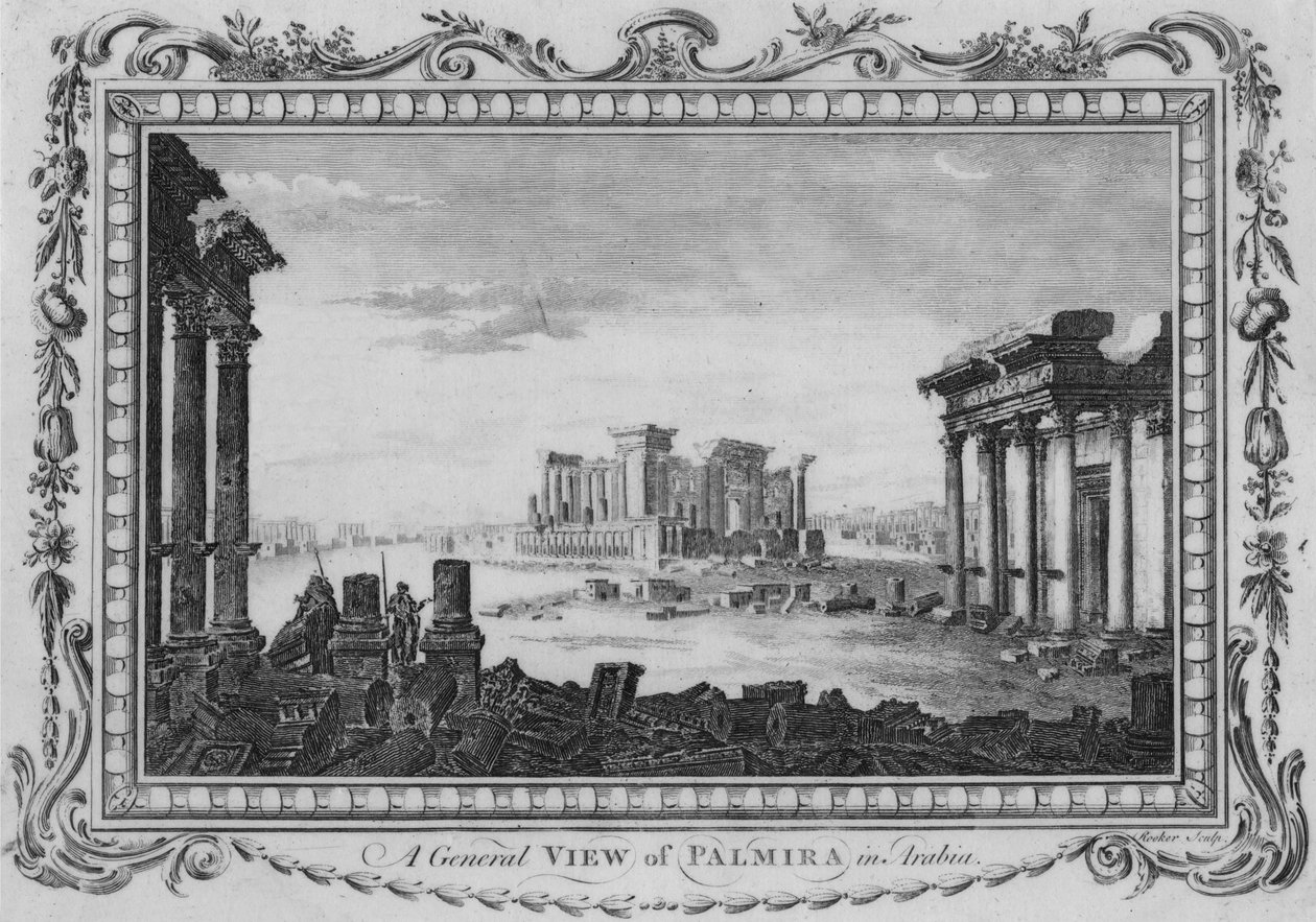 A General View of Palmira in Arabia, c1770 by Edward Rooker
