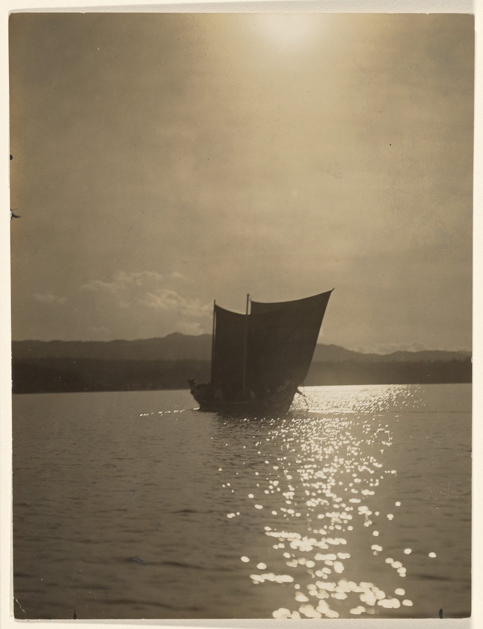 In the Gray Light of Dawn the Yaklus Warriors Turned Away by Edward S. Curtis
