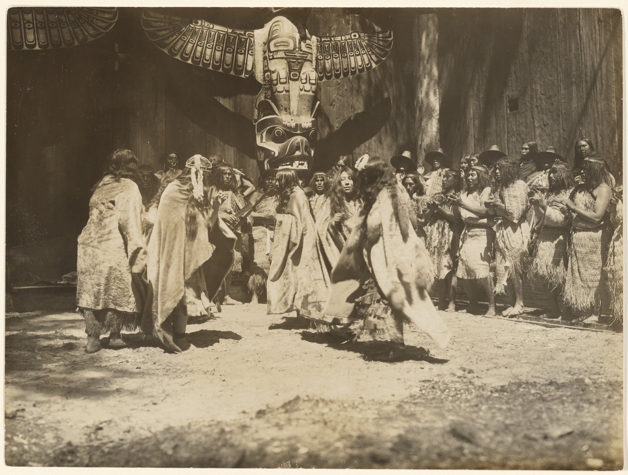 Naida Dances the Dance of Life and Death by Edward S. Curtis