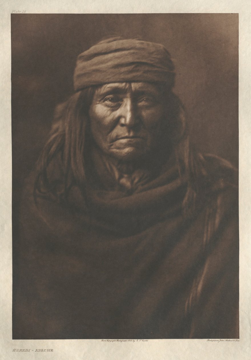Eskadi-Apache (Portfolio I, Plate 16) by Edward S. Curtis