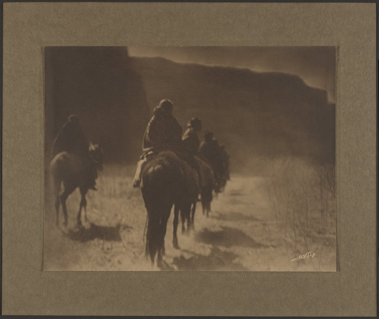 The Vanishing Race-Navajo by Edward S. Curtis