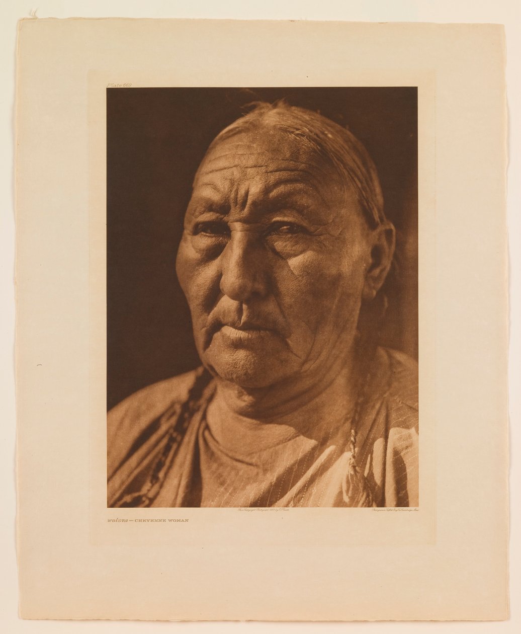 Woista – A Cheyenne Woman by Edward S. Curtis