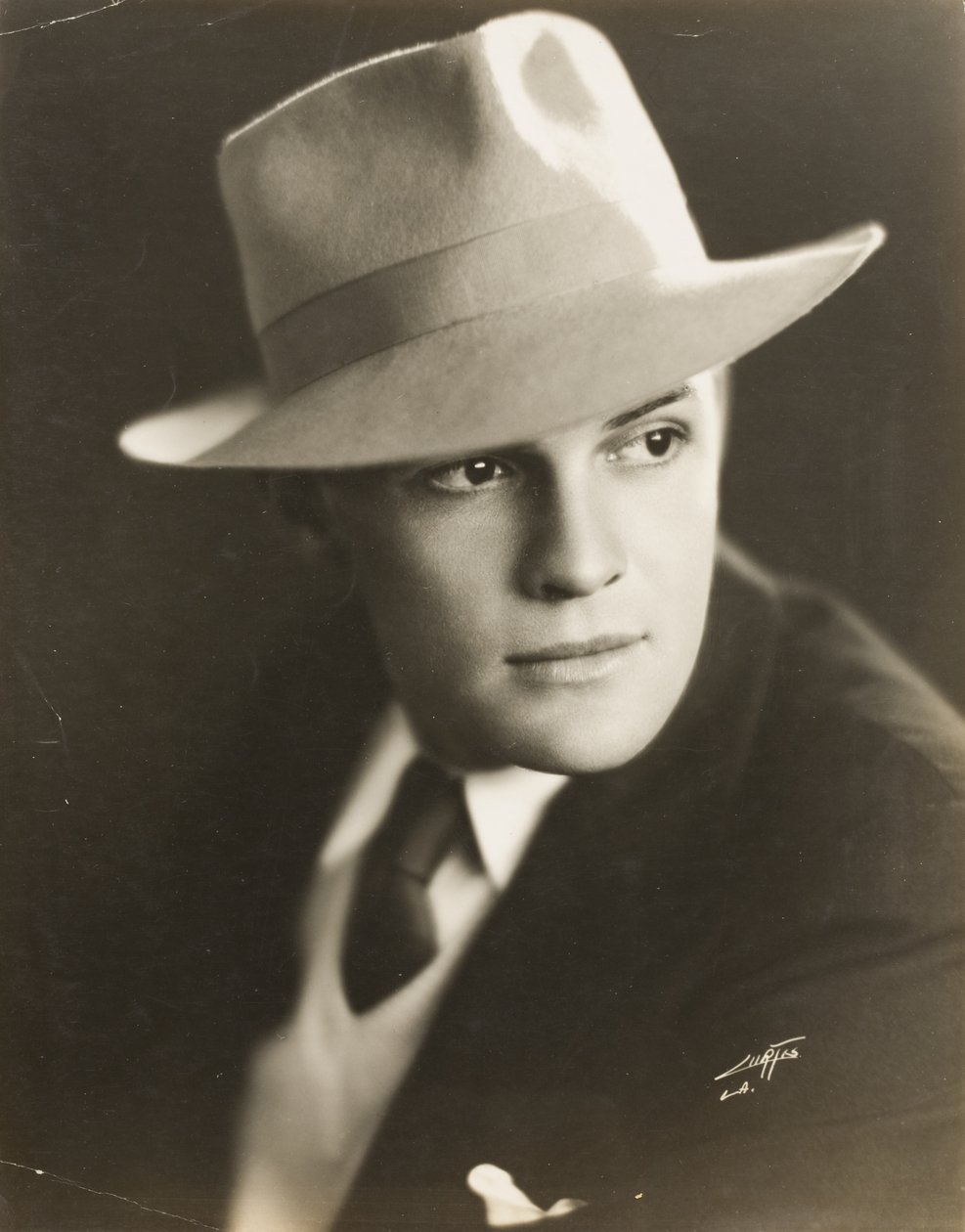 Hollywood Portrait by Edward Sheriff Curtis