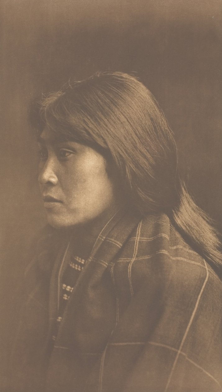 Suquamish Girl by Edward Sheriff Curtis