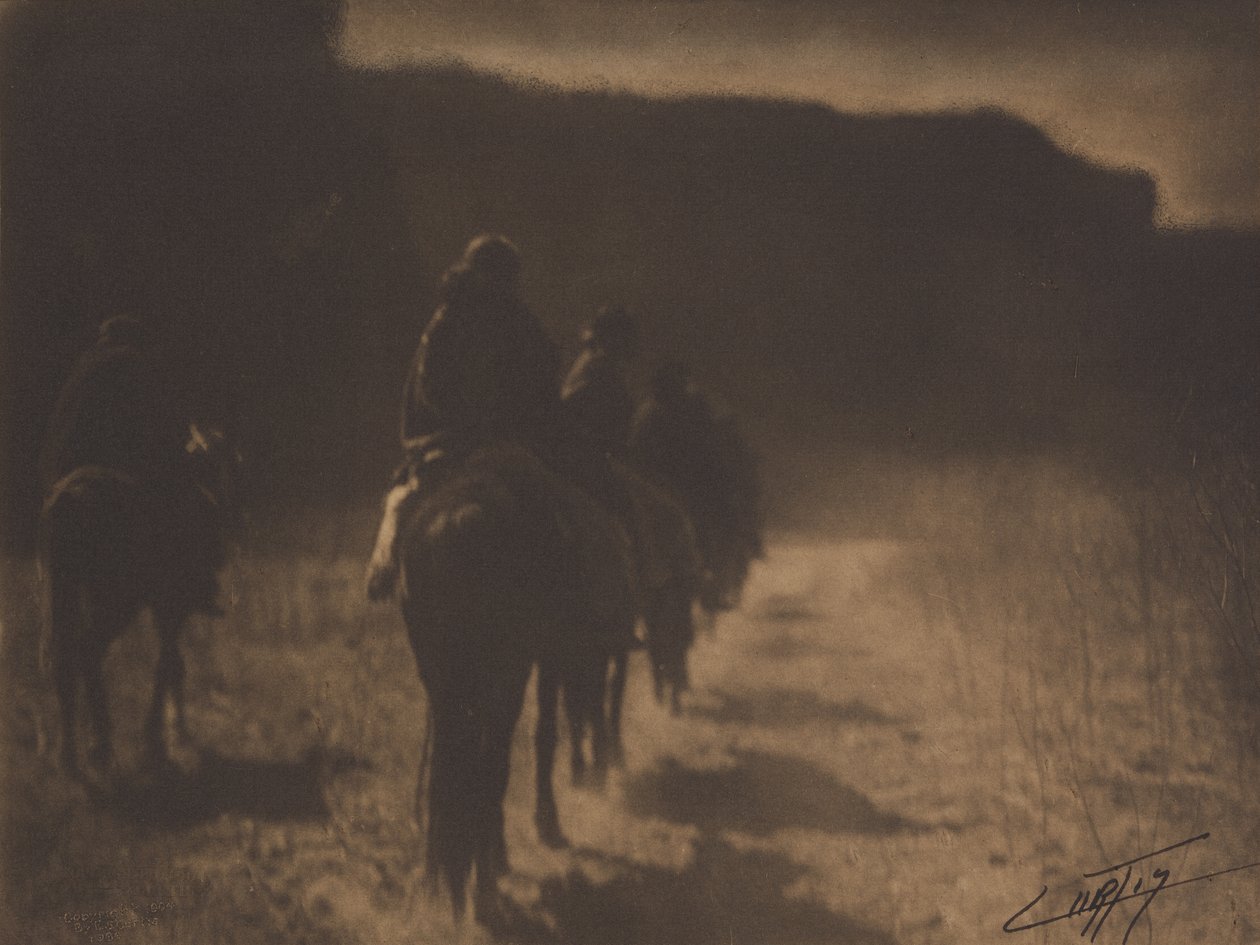 The Vanishing Race (Navajo) by Edward Sheriff Curtis