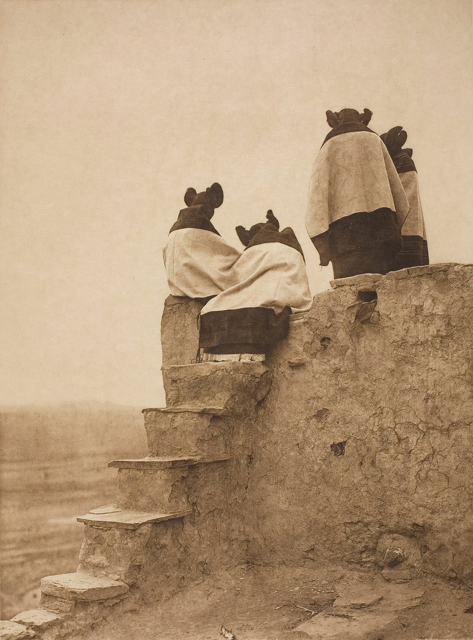 Watching the Dancers by Edward Sheriff Curtis