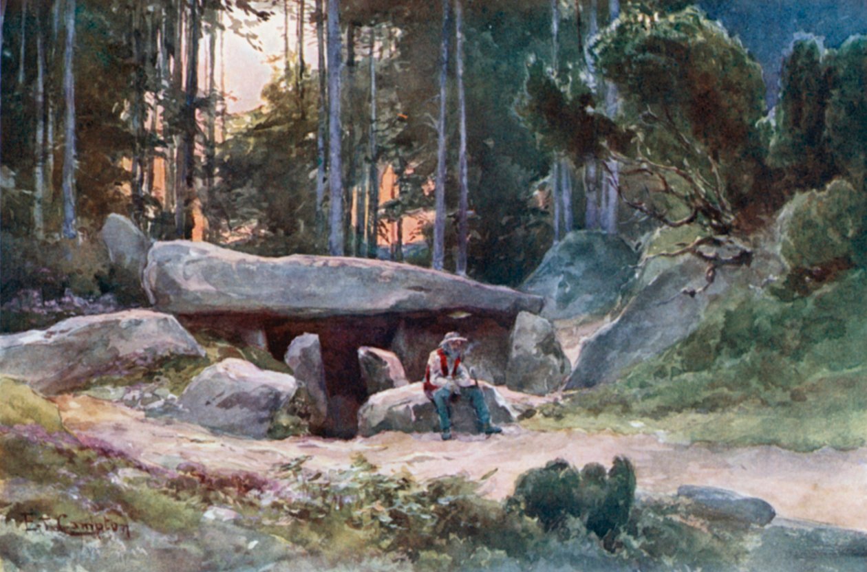Dolmen in the Luneburger Haide by Edward Theodore Compton