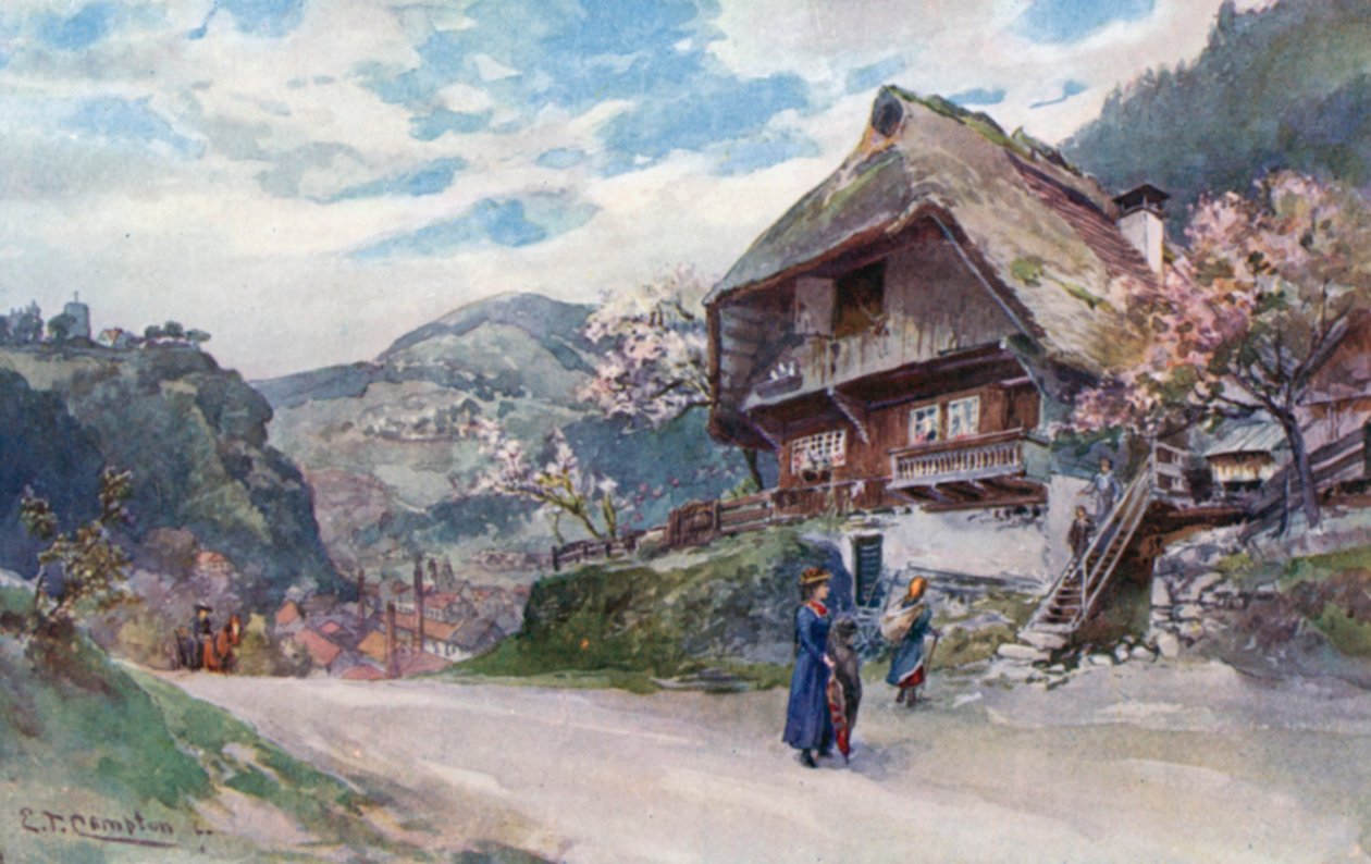 Hornberg in the Black Forest by Edward Theodore Compton