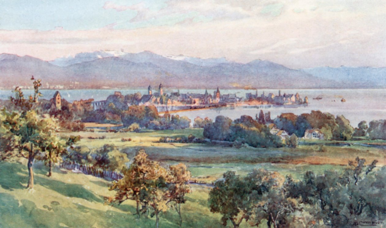 Lindau by Edward Theodore Compton