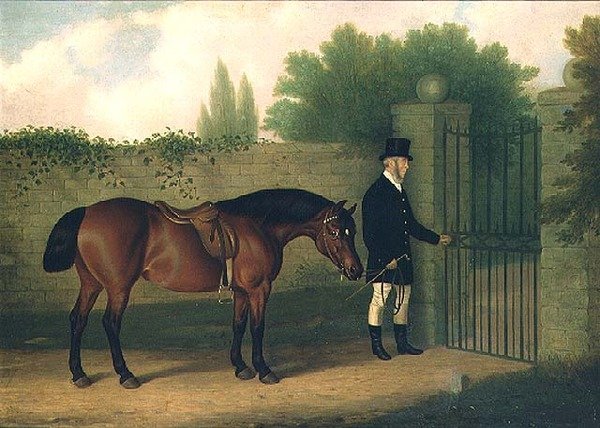 Horse and Groom by Edward Tolley
