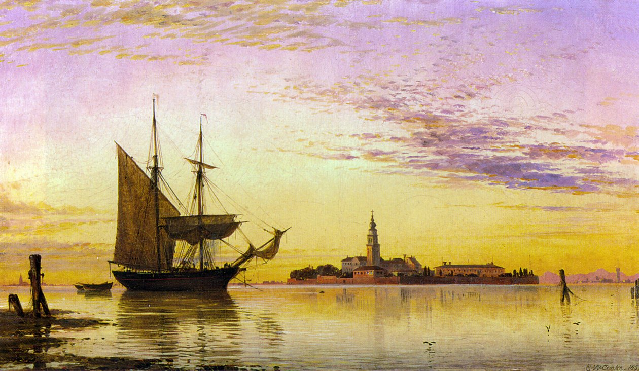 The Armenian Convent, Venice by Edward William Cooke