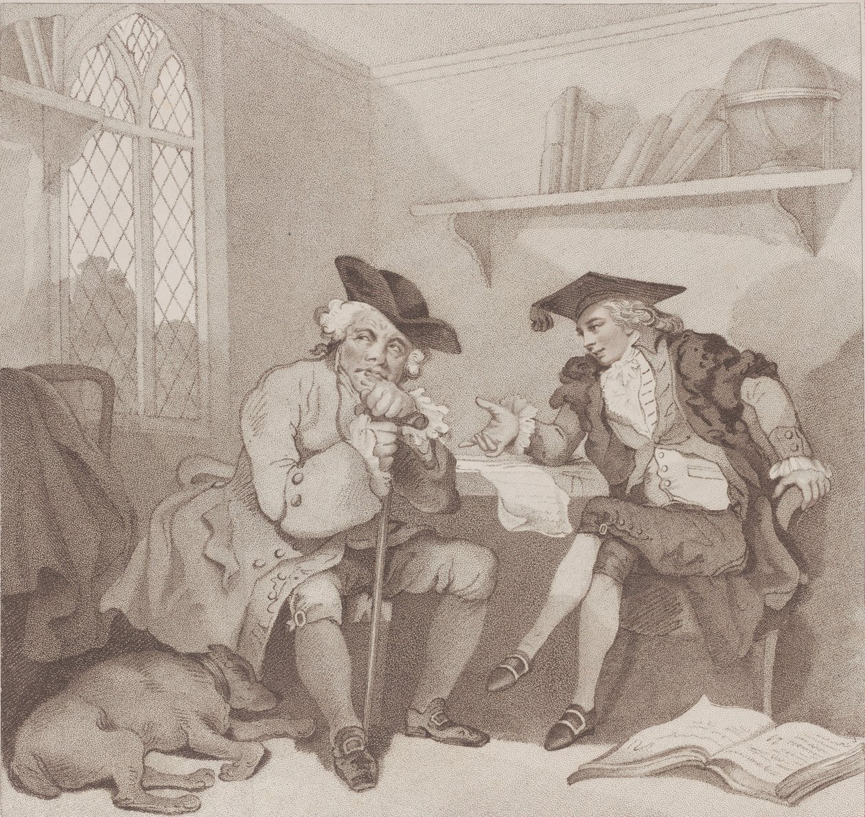 A College Scene, or a Fruitless Attempt on the Purse of... by Edward Williams