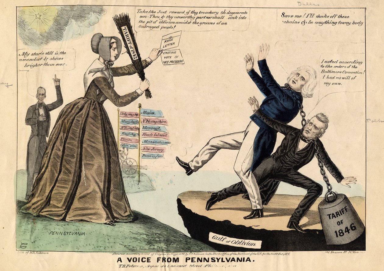 A Voice from Pennsylvania, Published by H R Robinson, New York, 1846 by Edward Williams Clay