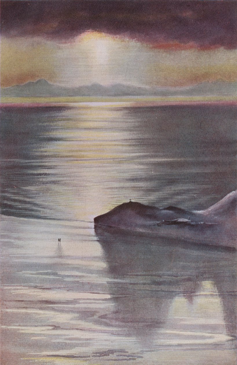 Hut Point from Observation Hill by Charles Edward Wilson
