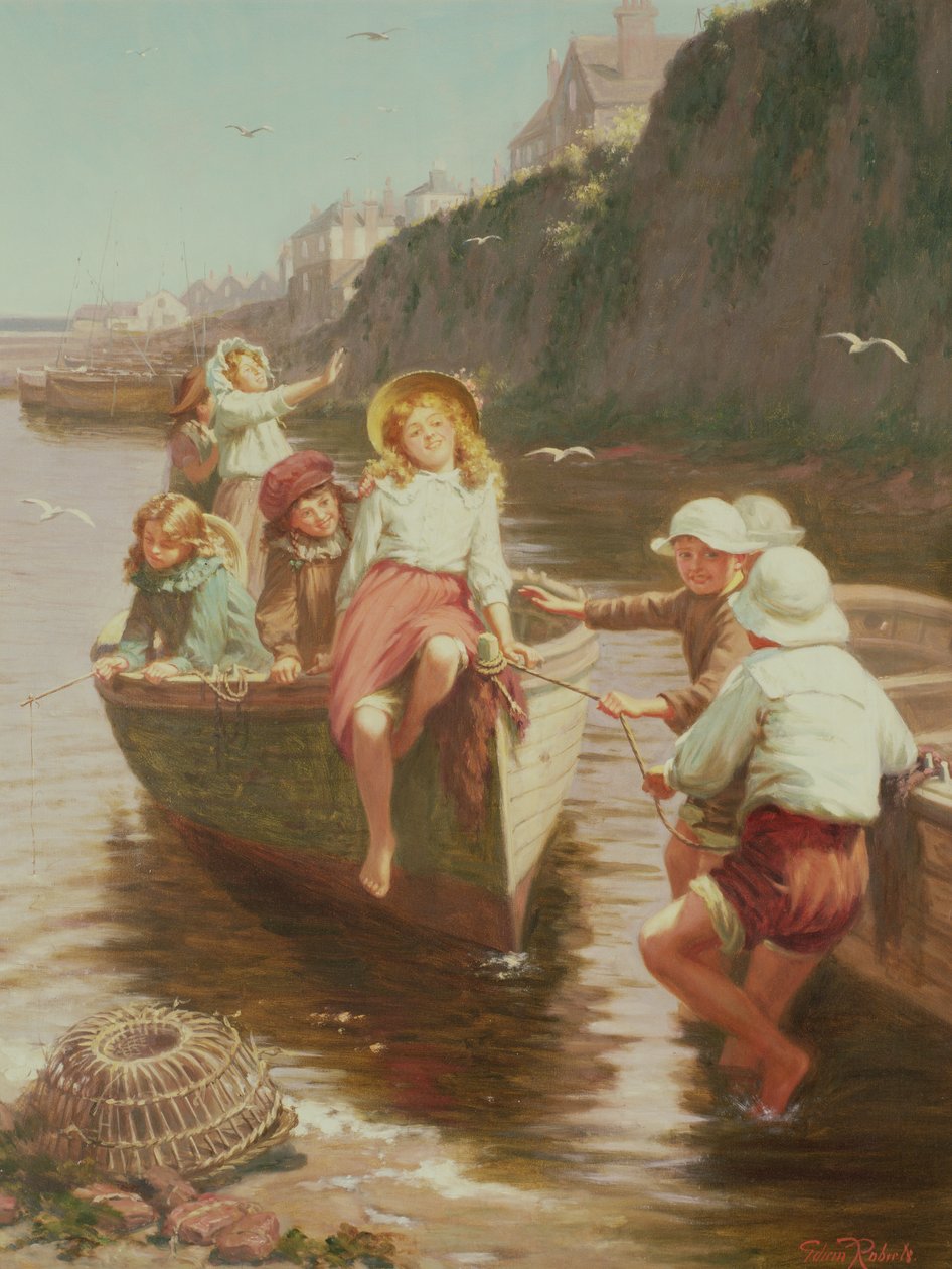 The Boating Party by Edwin Thomas Roberts