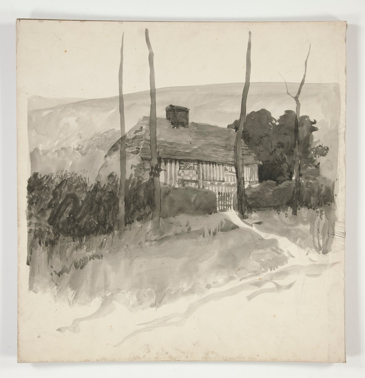 Architectural Study by Edwin Austin Abbey