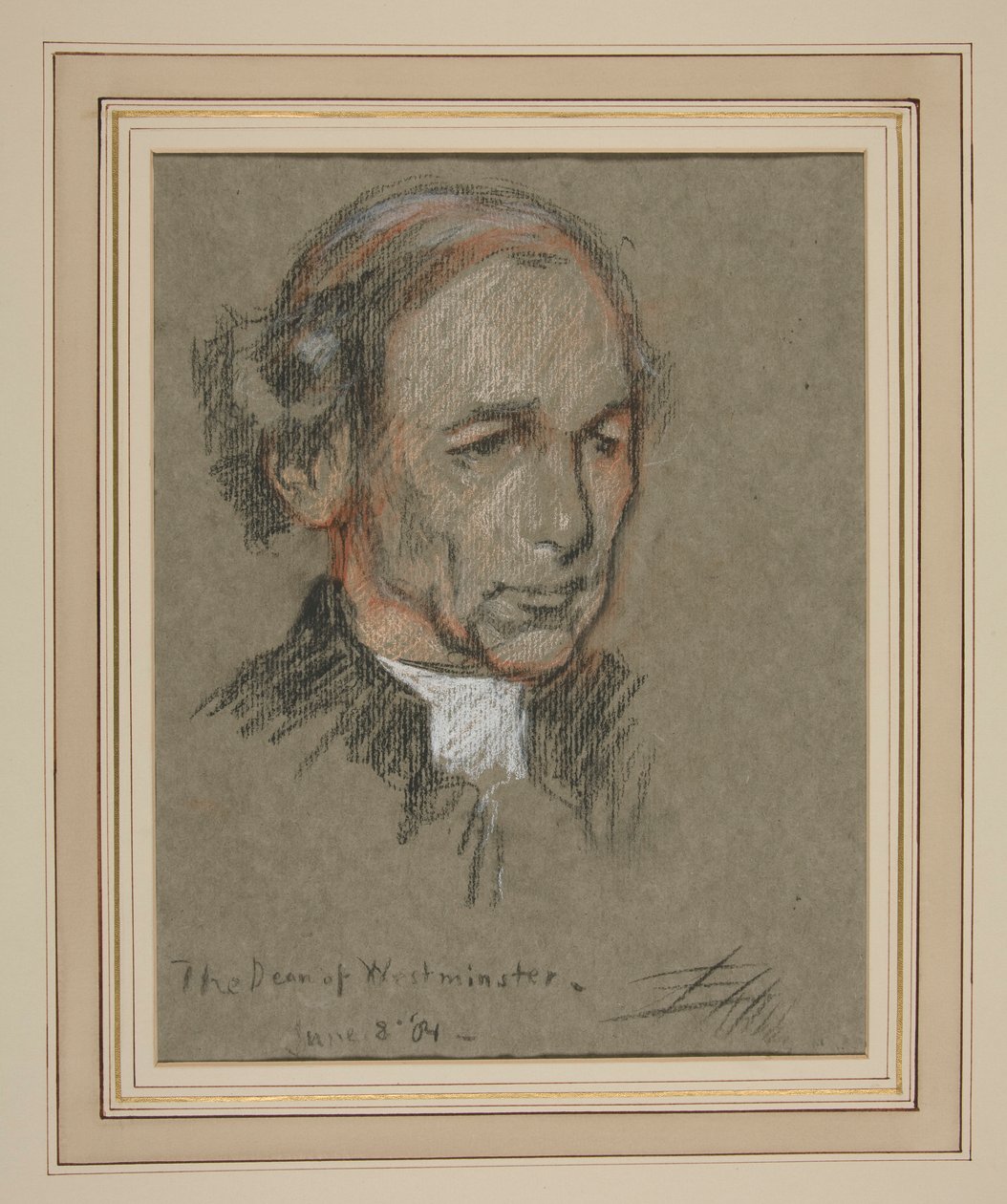 Coronation of Edward VII Portrait: Joseph Armitage Robinson, Canon by Edwin Austin Abbey