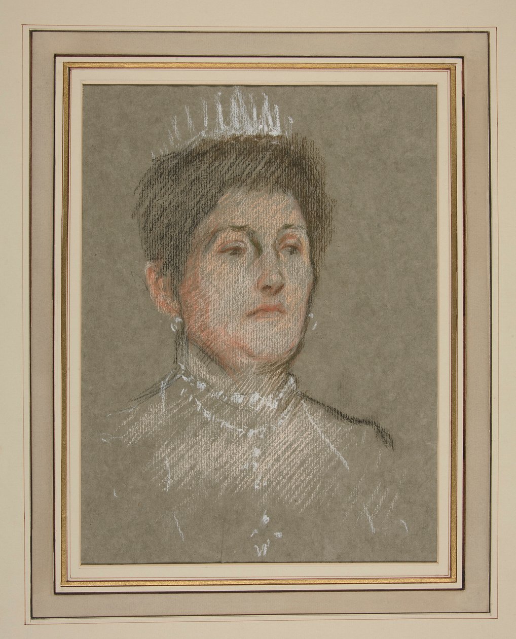 Coronation of Edward VII Portrait: Princess Beatrice of Battenberg by Edwin Austin Abbey