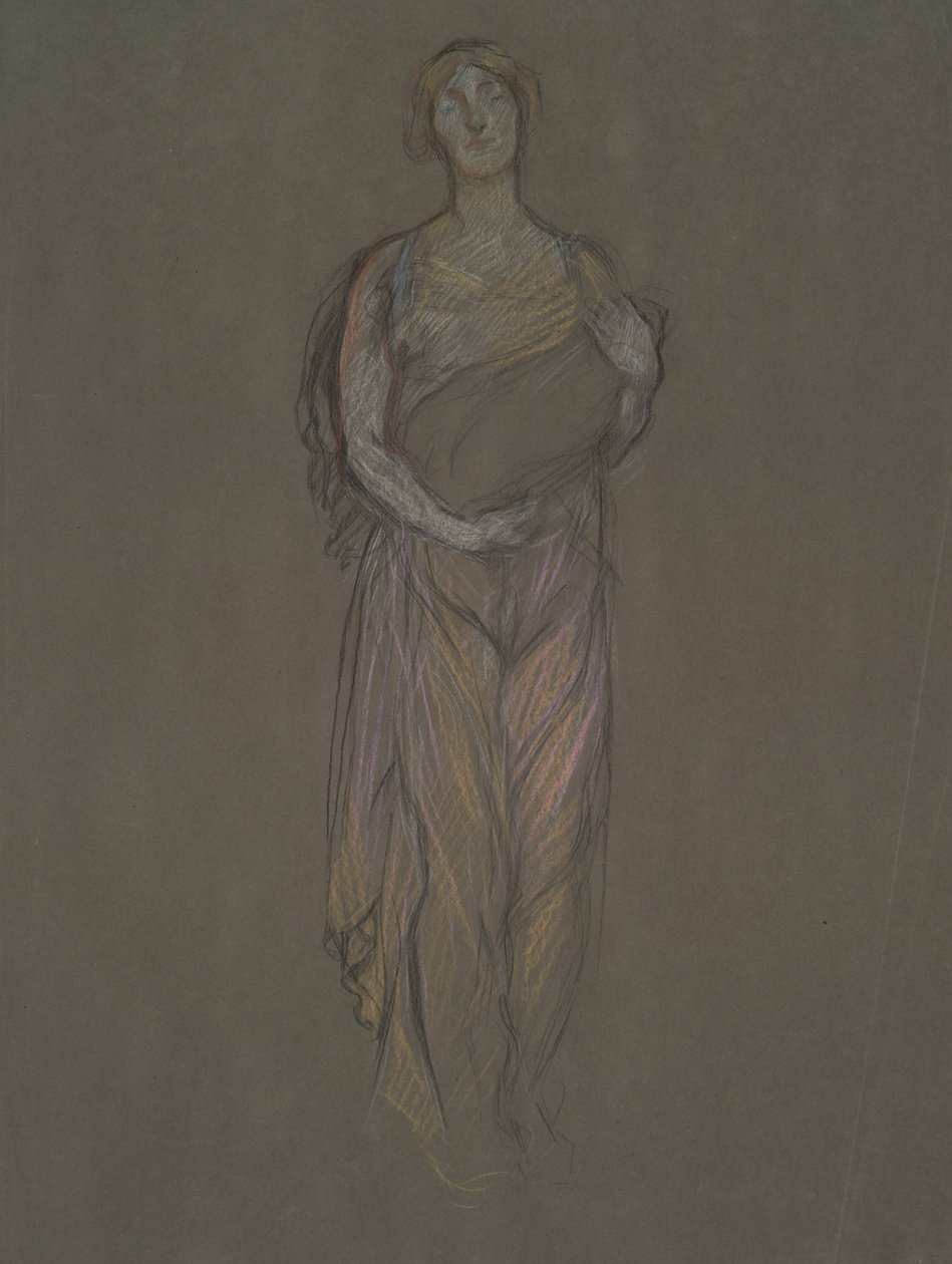 Early Study by Edwin Austin Abbey