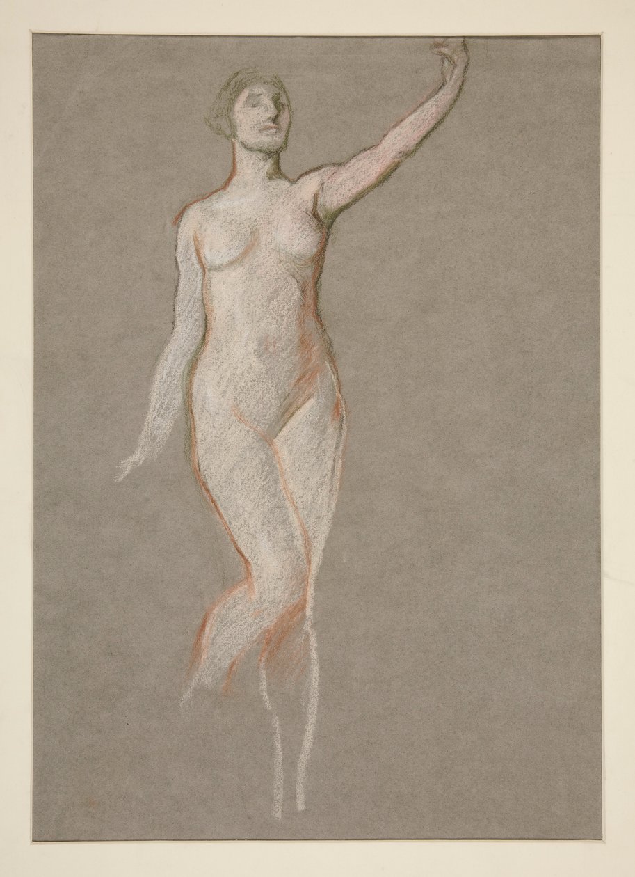 Figure Study by Edwin Austin Abbey
