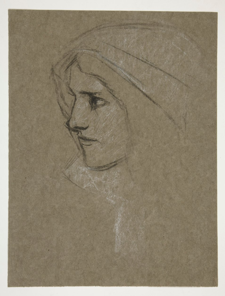 Head of Cordelia, from King Lear by Edwin Austin Abbey
