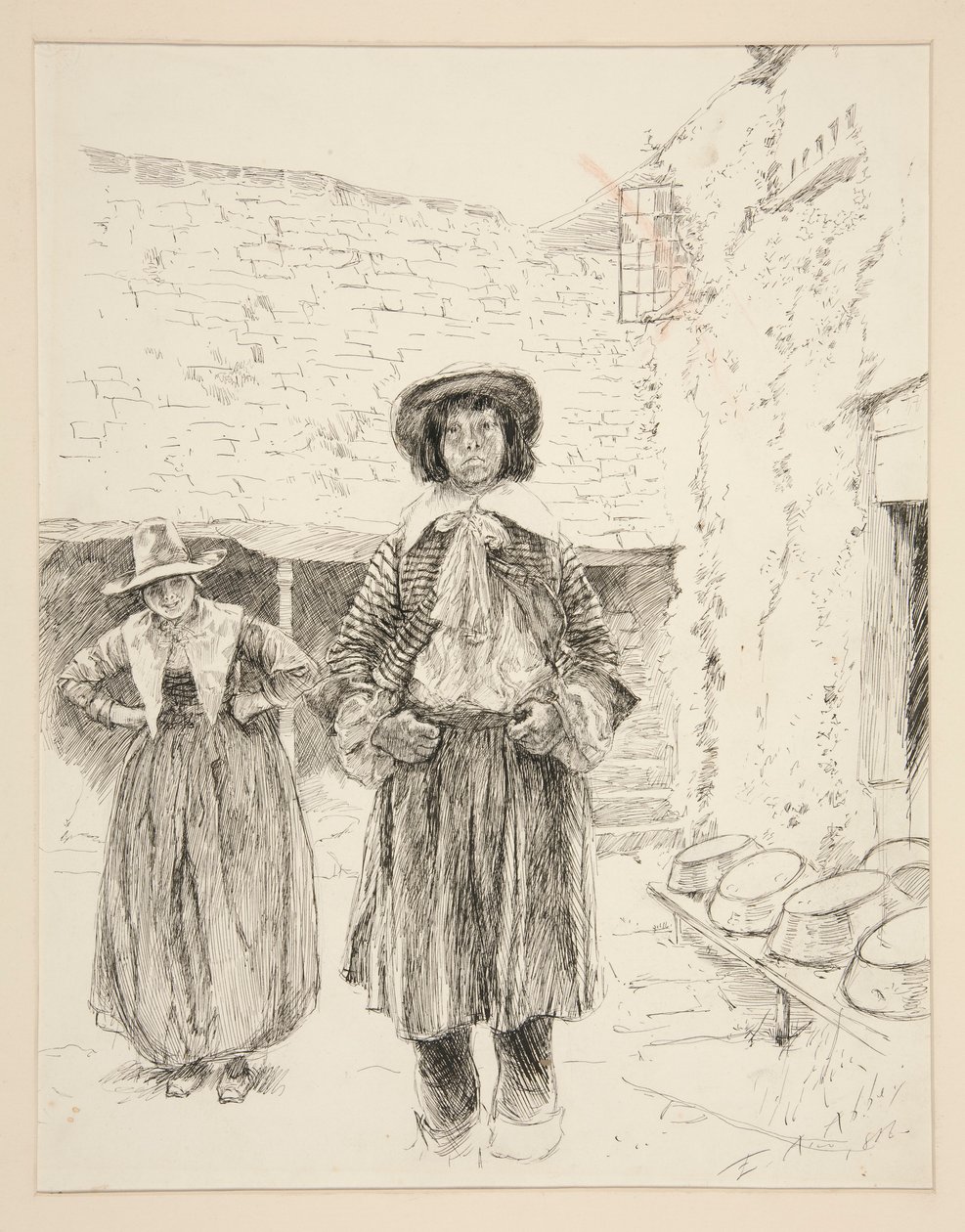 Illustration by Edwin Austin Abbey