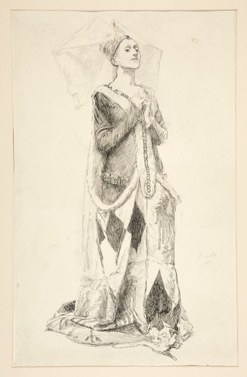 Lady Anne Nevill, from King Richard III by Edwin Austin Abbey