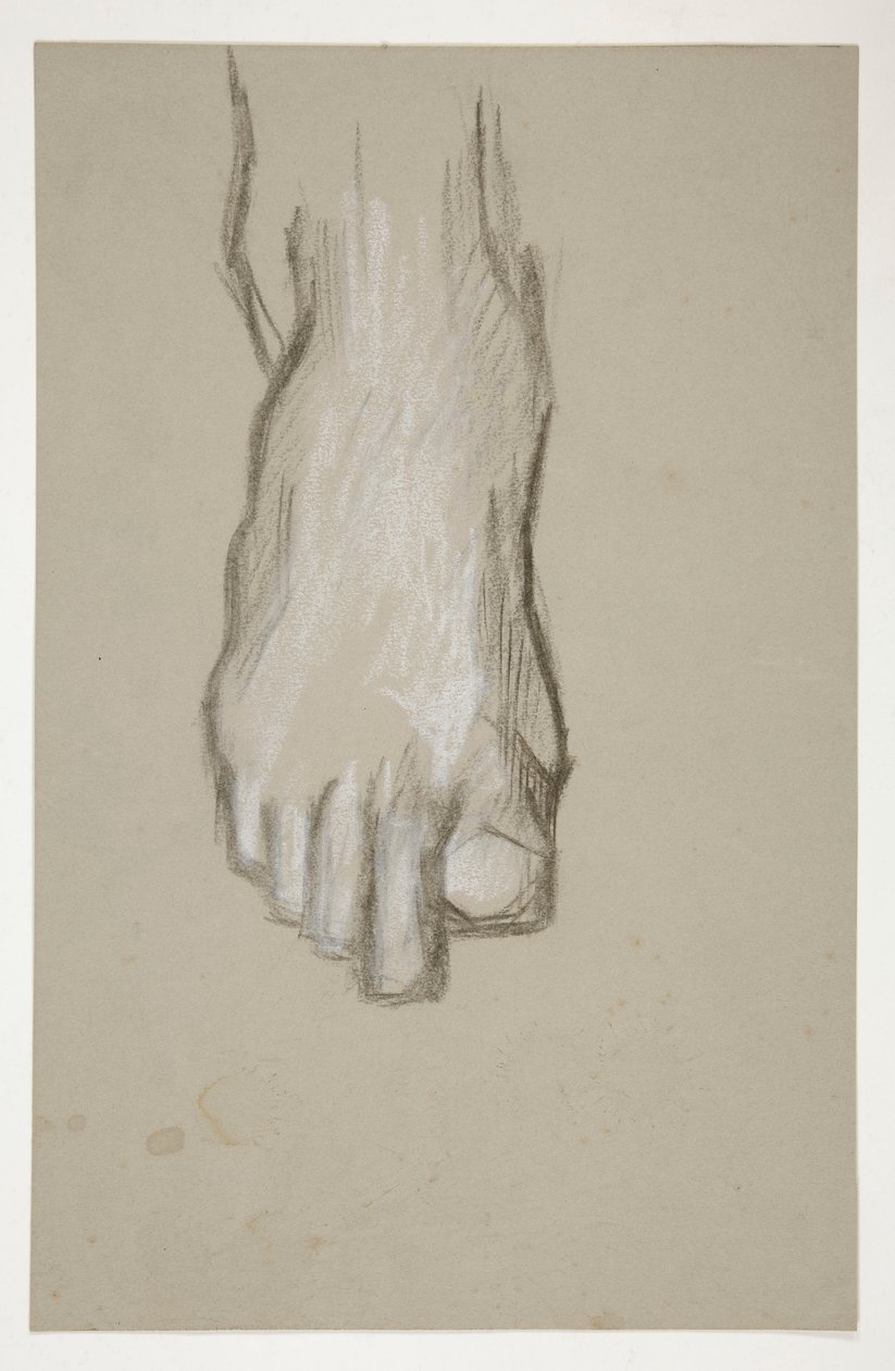 Sketch of a Foot by Edwin Austin Abbey