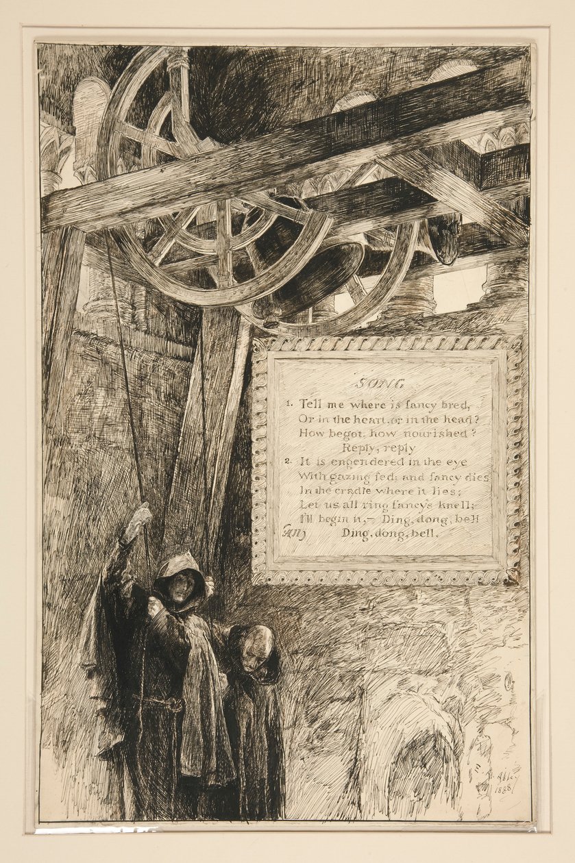 Song, from Act III, Scene ii, Merchant of Venice by Edwin Austin Abbey