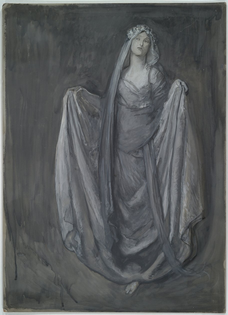 Study for Blanchefleur by Edwin Austin Abbey