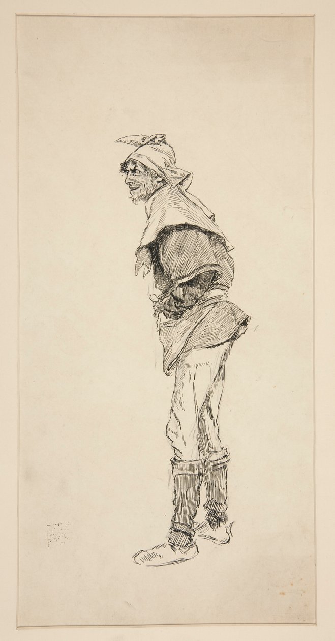 Study for King Henry IV (Part I) by Edwin Austin Abbey