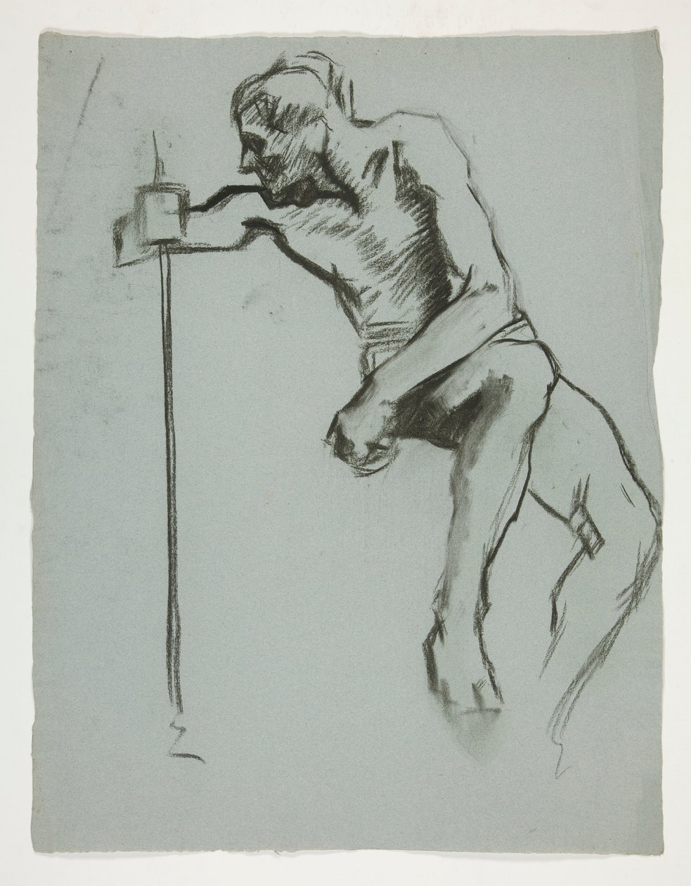 Study for The Spirit of Vulcan, Genius of the Workers in Iron and Steel, Capitol Rotunda, Harrisburg, Pennsylvania by Edwin Austin Abbey