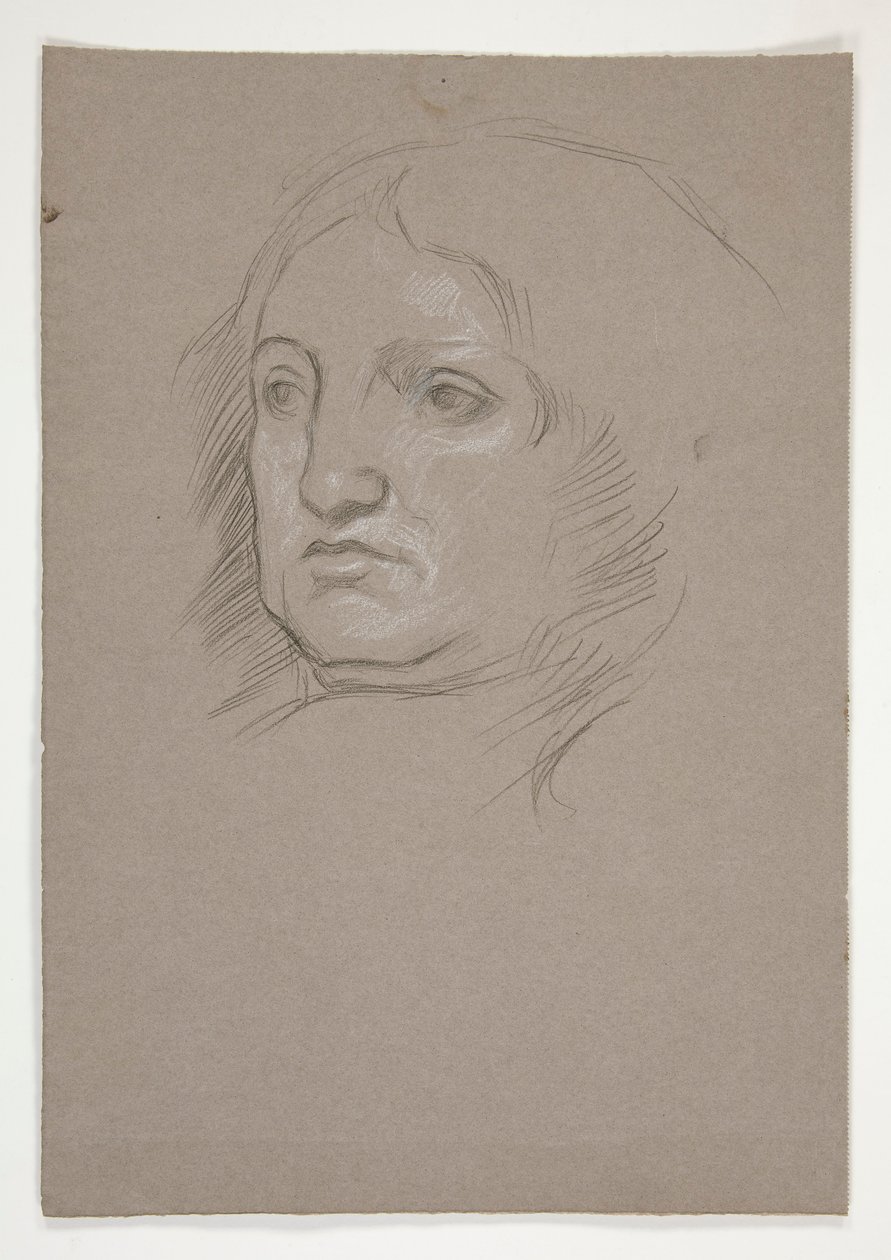 Study for William Penn: Sketch for Mural for the State Capitol Building in Harrisburg, Pennsylvania, 1902-1911 (completed by John Singer Sargent) by Edwin Austin Abbey