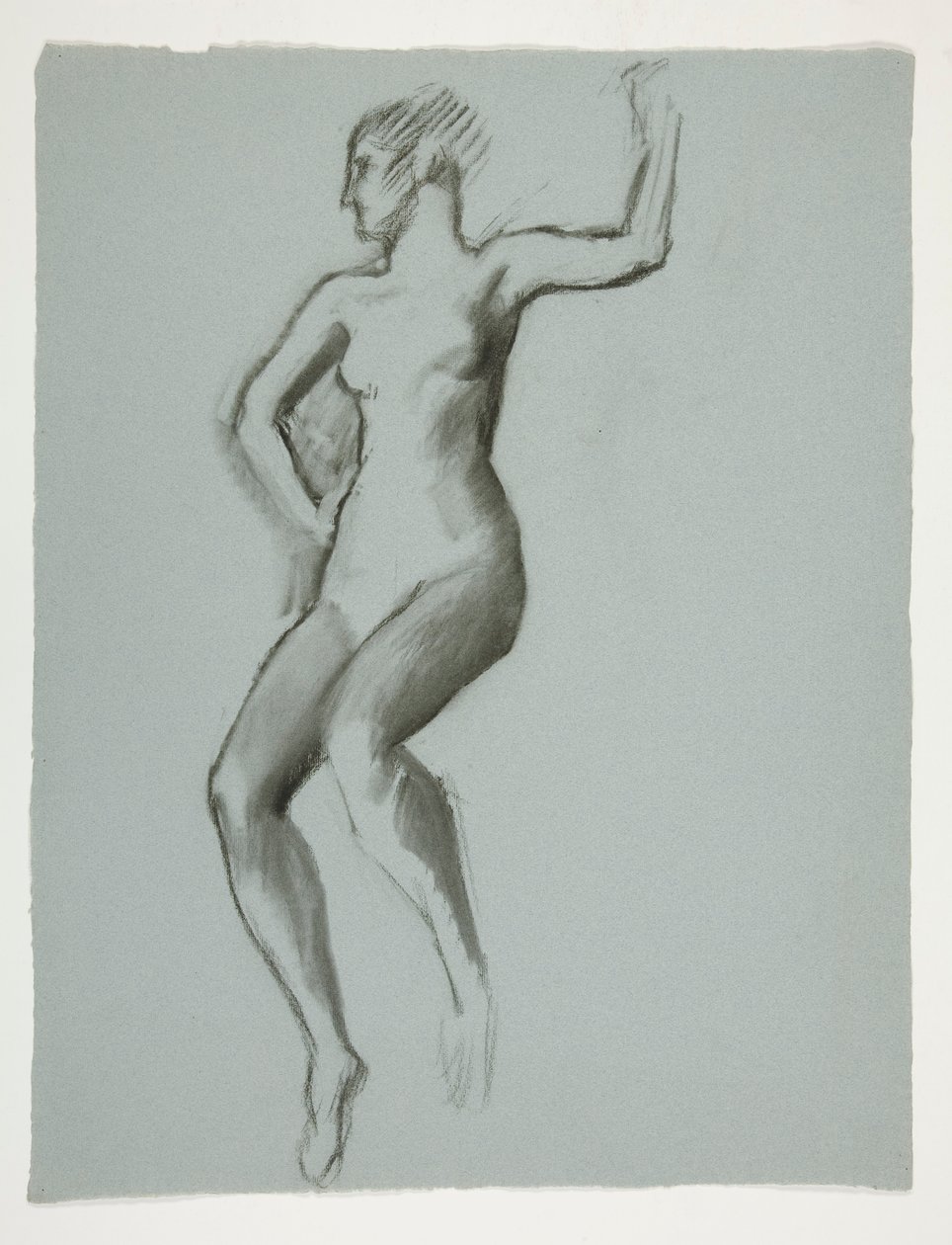 Study for figure of 4 pm by Edwin Austin Abbey