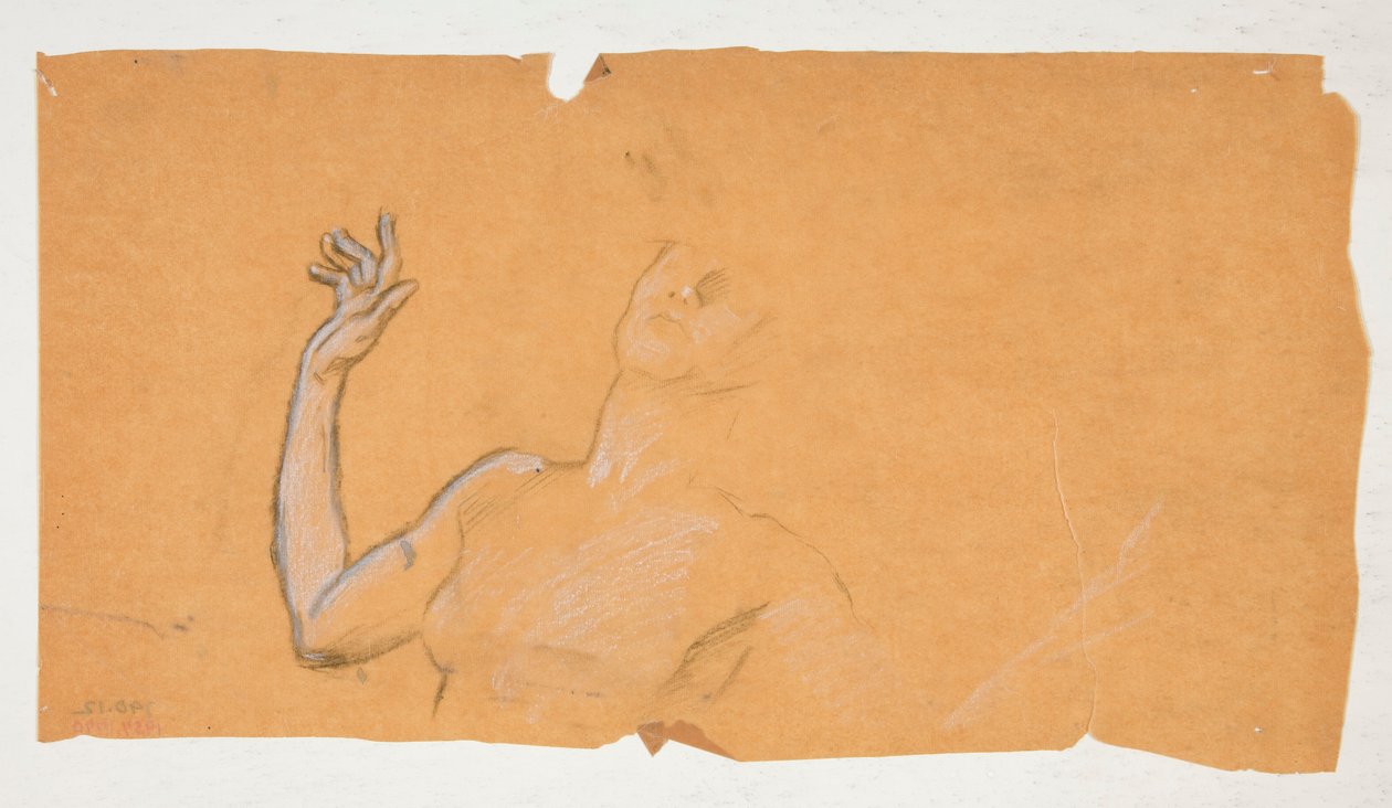 Study for Figure of 5 AM by Edwin Austin Abbey