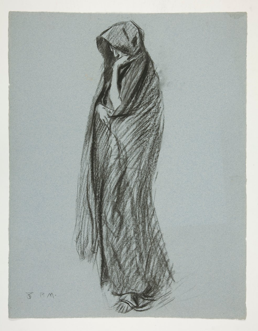 Study for Figure of 8 PM by Edwin Austin Abbey