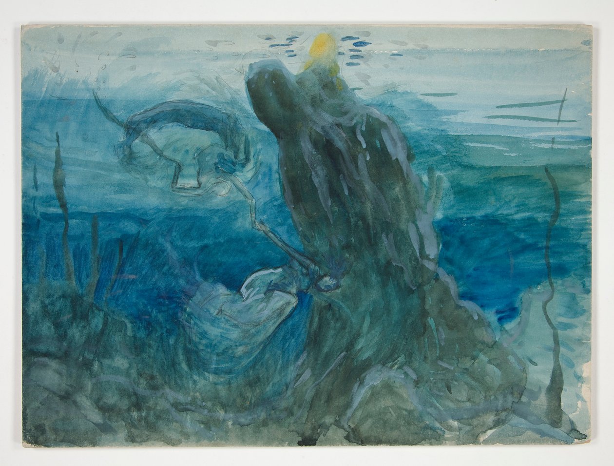 Underwater Scene by Edwin Austin Abbey