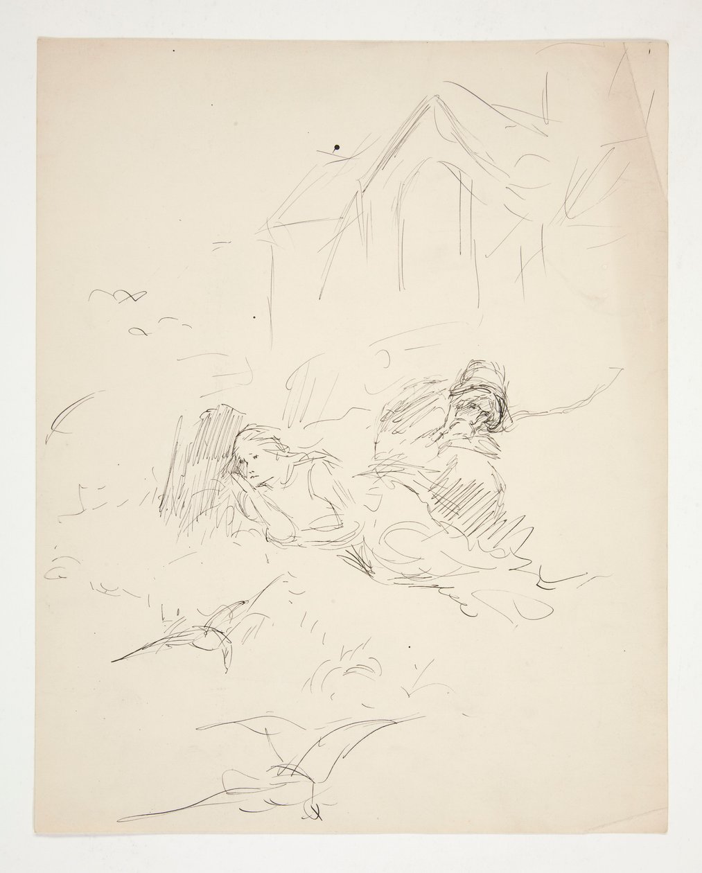 Unidentified Illustration by Edwin Austin Abbey