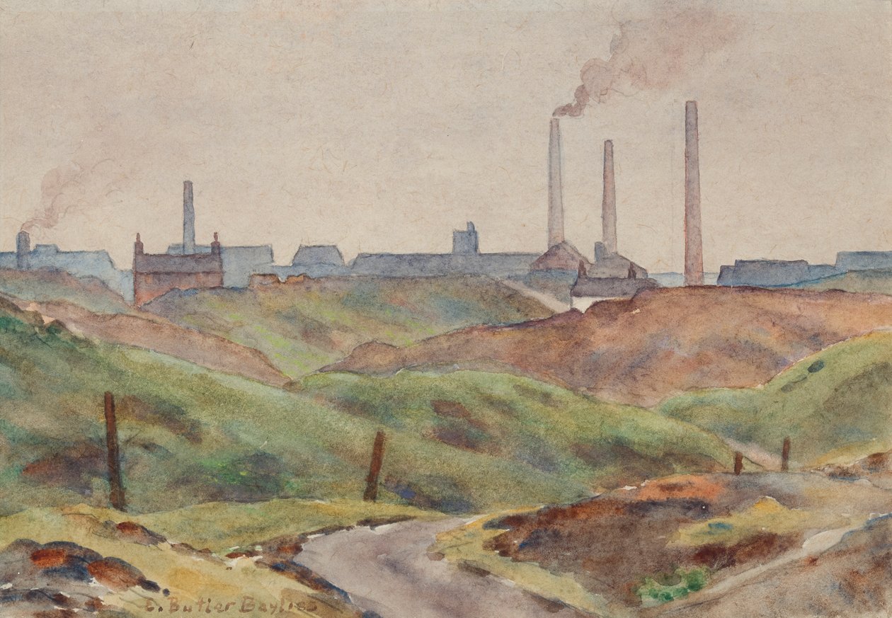 Black Country Scene by Edwin Butler Bayliss