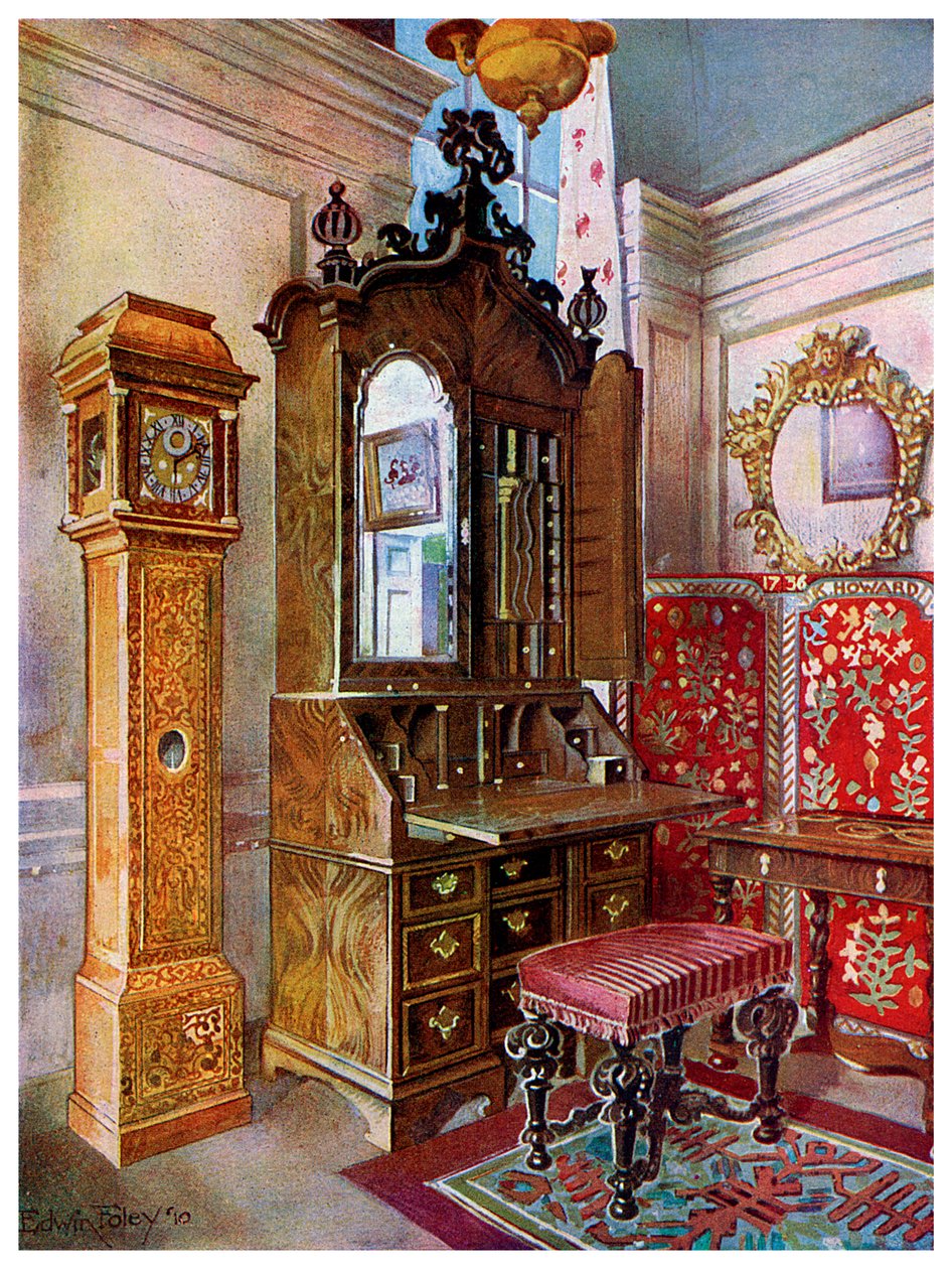 A group of early 18th century furniture by Edwin Foley